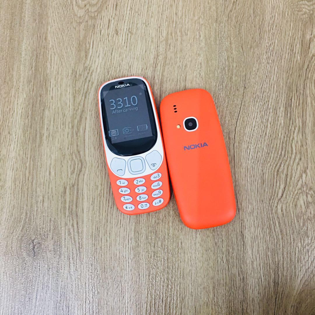 (WARM RED)Nokia 3310(2017) IMPORT REFURBISHED (Ready Stock)